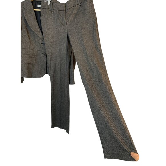 New York & Co Tweed Stretch Blazer & Pants Set Coat sz 10 Pants sz 8L RZ10406 - Picture 12 of 15